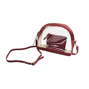 clear cross body bag