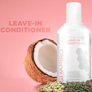 leave in conditioner hair loss shampoo women men natural paraben free