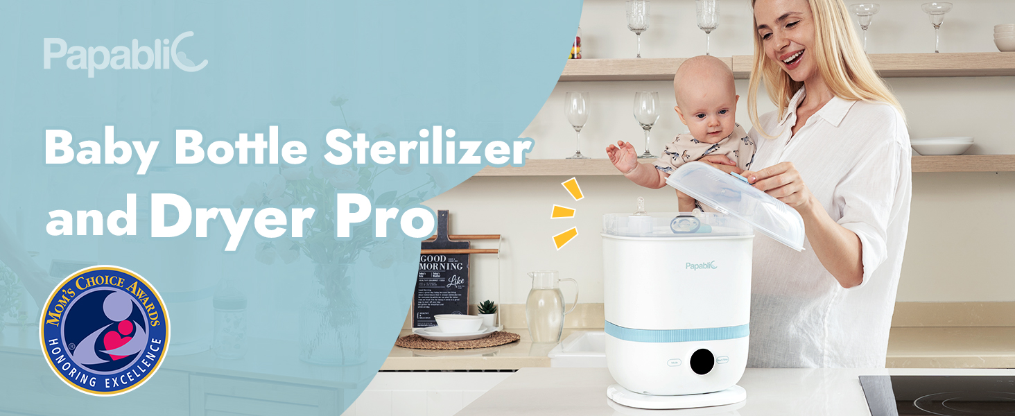 Papablic Bottle Sterilizer and Dryer Pro