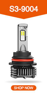 9004 LED HEADLIGHT BULBS