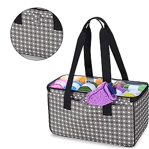 portable knitting bag