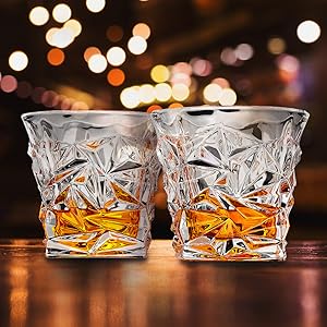 Two whiskey glasses