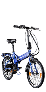 Zündapp Z101, electric folding bike, e-bike, 20 inches, folding bike, pedelec.