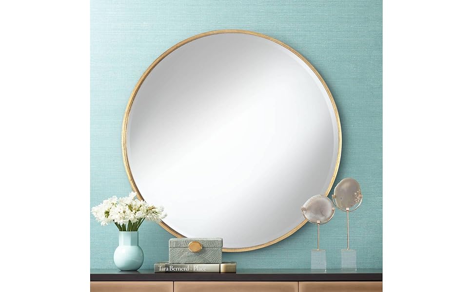 UTTERMOST社　Lourosa Gold Mirror大型鏡　ヴィンテージ Uttermost Lourosa Antique Gold Mirror - 3D Model by sta_84