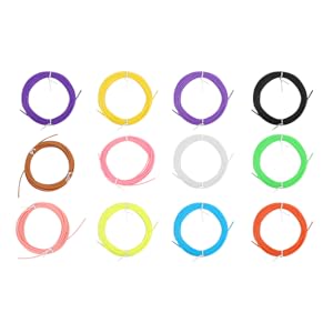 12pcs Printing Pen Filament Pcl Cf Filament Refills Guard Bright Design High Compatibility Random Color 10 18