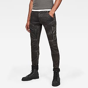 【レア】G-STAR RAW コーティング サルエルデニム 黒 24 レア】G-STAR RAW コーティング サルエルデニム 黒 24 レア】G