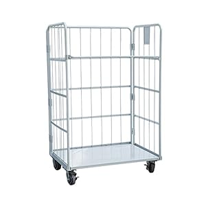 カゴ台車 ロールボックスパレット カゴ車 折りたたみ Amazon.co.jp: ONE STEP カゴ台車 500kg 1100×800×1700mm 大型