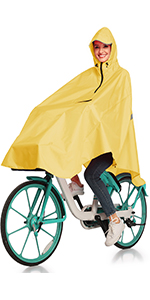 bicycle rain cape