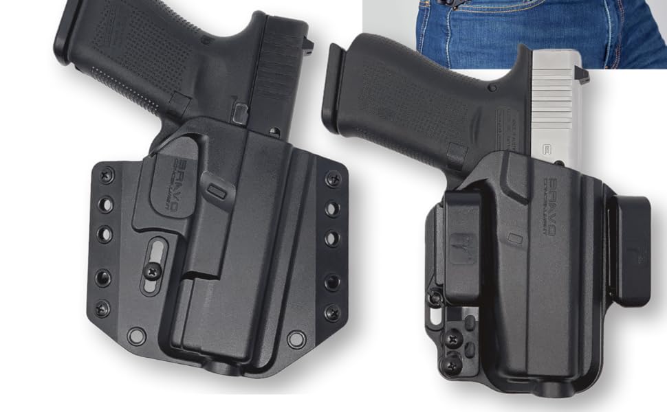 Amazon.com : Bravo Concealment Holster BOGO/One IWB and One