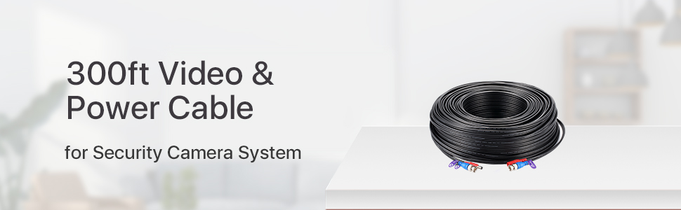 300ft Security Camera Cable