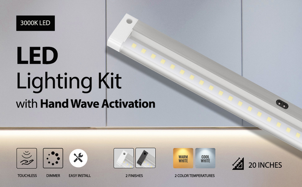 eshine under cabinet led lighting kitchen garage book closet rv boat cabinet sink laundry desk 