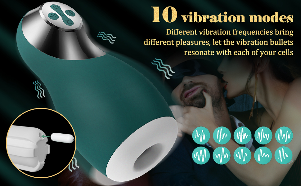 vibrating masturbator cup