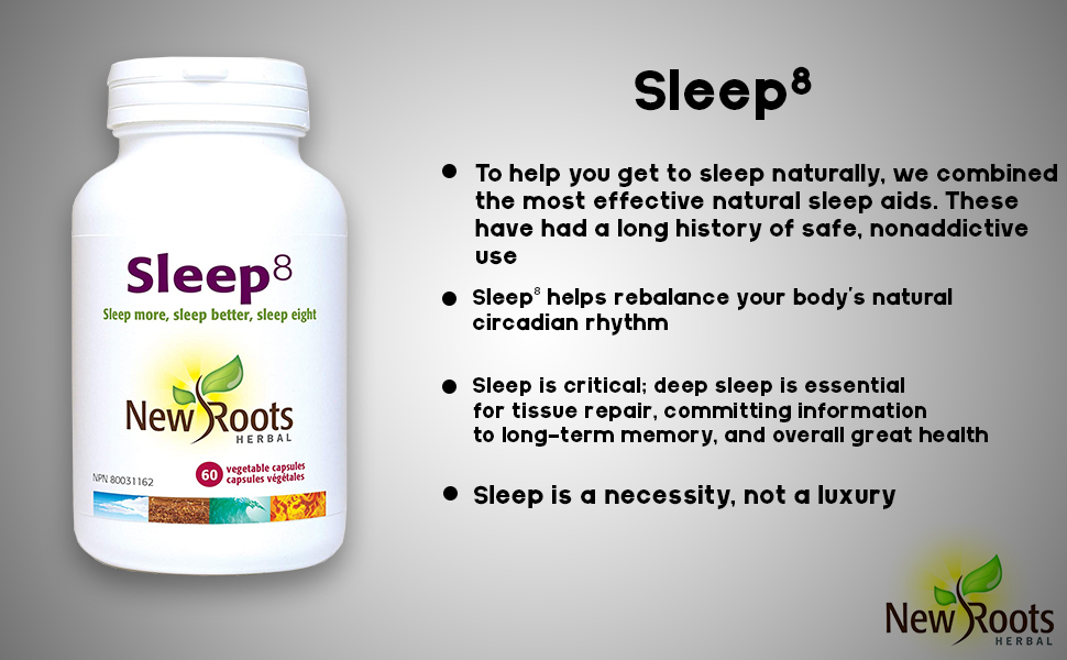 New Roots Herbal Sleep 860 Capsules Sleep Supplement for Insomnia
