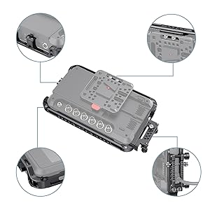 ATOMOS SHOGUN7 smallrigケージ+SSD3枚 Amazon | SMALLRIG Atomos Shogun 7専用フルケージ マット