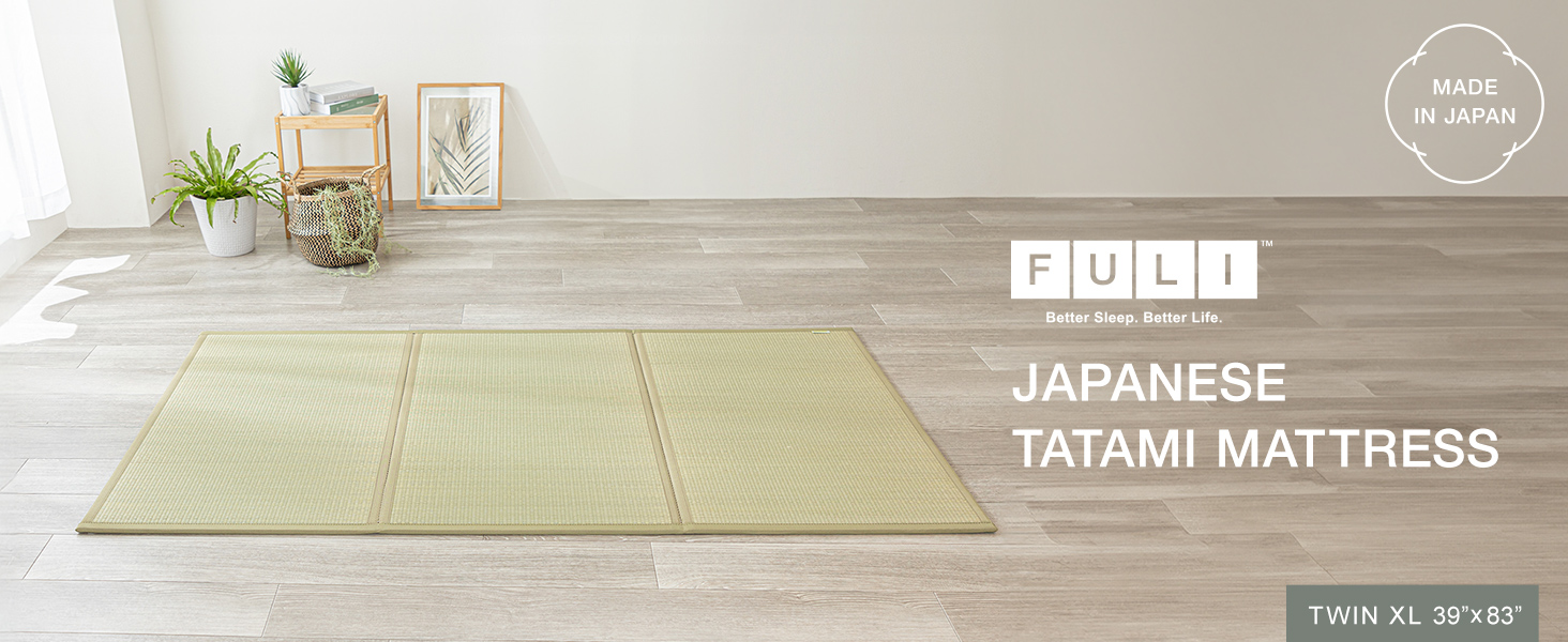 Amazon.com: FULI Japanese Tatami Mattress, Tatami Rug, Igusa