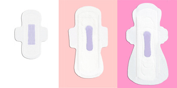 girl combo pack pad sizes