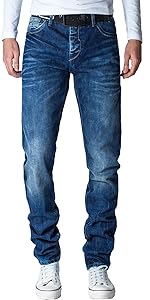Cipo & Baxx Herren Jeans – Stilvolle Männer Jeans mit 5-Pocket-Design | Kontrastnähten & verzierten Gesäßtaschen | Perfe D1964fca 7635 4735 Aadb E897ee3c9587. CR130,0,780,1560 PT0 SX150 V1