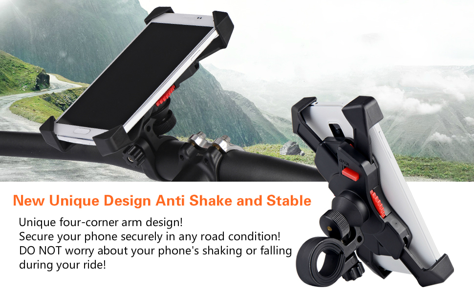 visnfa bike bicycle handlebar phone mount holder cycling mount cycle holder bike bicycle accessories
