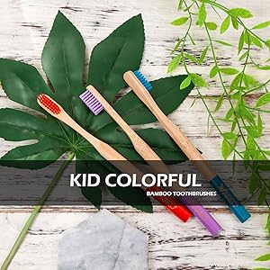 bamboo toothbrushes kids charcoal toothbrush adult natural color friendly wooden tooth brush organic