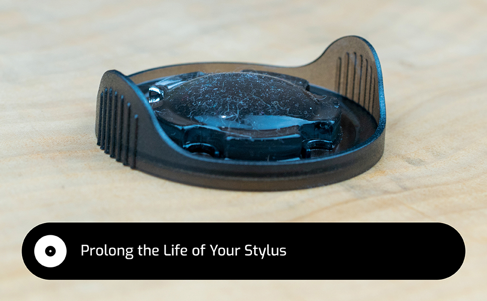 Hudson HiFi Turntable Stylus Cleaner Vinyl Cleaning Gel Bubble Vinyl