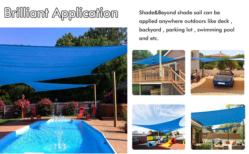 Shade&Beyond Sun Sail Shade Canopy Rectangle 12' x 12