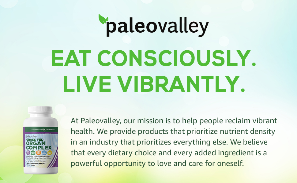 Paleovalley Grass Fed Organ Complex Desiccated Beef