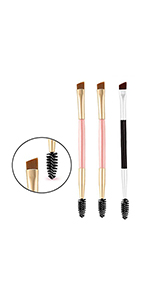 angle brush for eyebrows