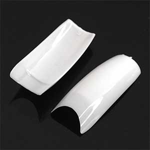 nails nail french false glue acrylic manicure tips polish kit kiss gel tip fake stick set coffin