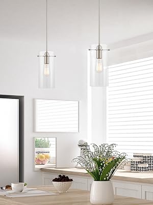 kira home inara pendant clear glass shade shiny perfect crystal modern chic hip cool hanging
