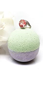  Lavender Chamomile Hidden Treasure Ring Bath Bomb