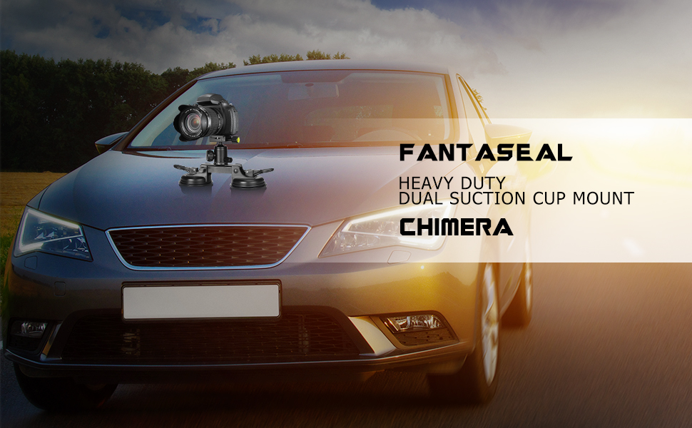 Suction Cup Car Mount for Photographing & Video Recording