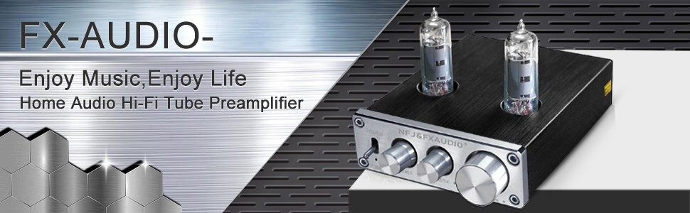 FX-AUDIO TUBE-03 Tube Preamplifier 6K4 Tube Hi-Fi Tube