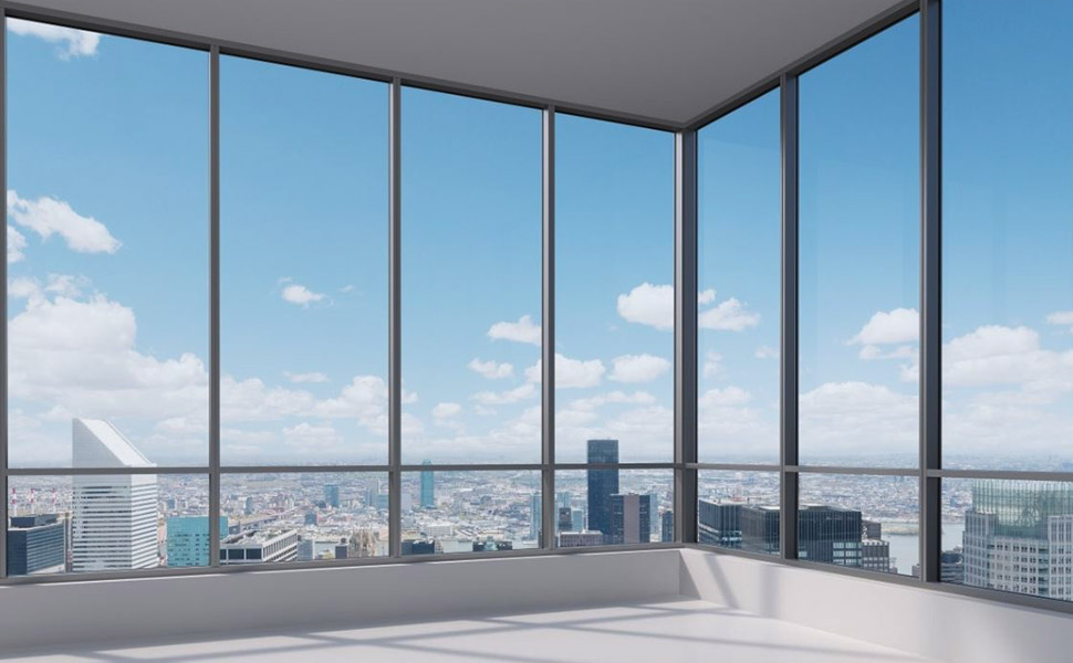 FILMGOO Window Film One Way Mirror Film Daytime Privacy Static Non