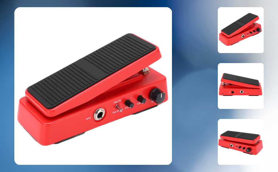 Pedal de Volume Wah Multifuncional, Acessórios de Afinação