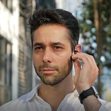 Blue tooth Hands-free Headset Wireless headphone calls for Samsung LG Google pixel Motorola One plus