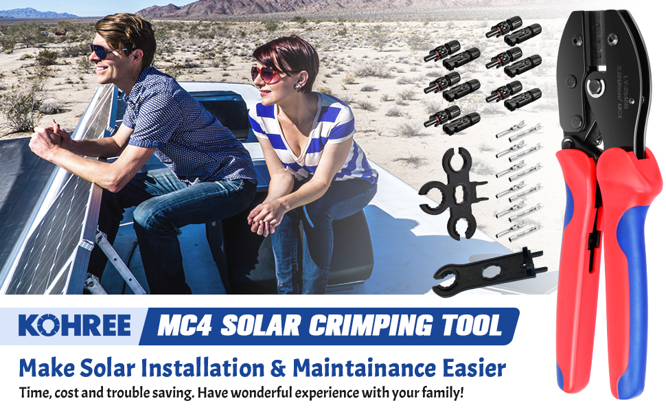 Solar Crimping Tools Kit