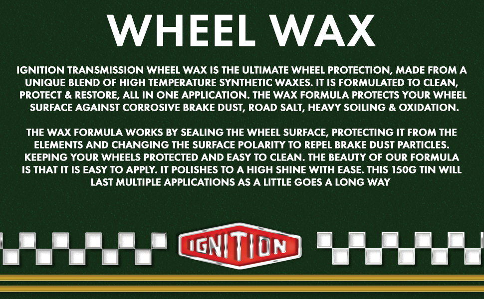 Ignition transmission wheel wax sealant high temperature synthetic wax