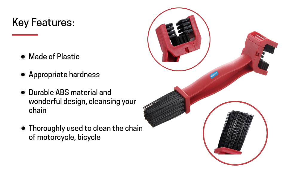chain cleaning brush