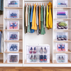 shoe organizer box