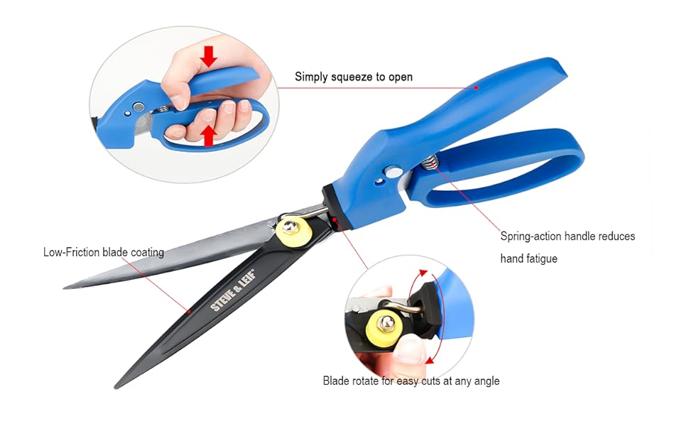 Steve & Leif Grass Shears, Grass scissors180 Degrees