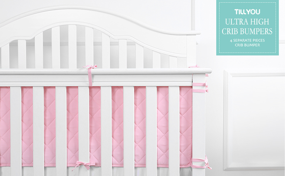 tall crib bumper