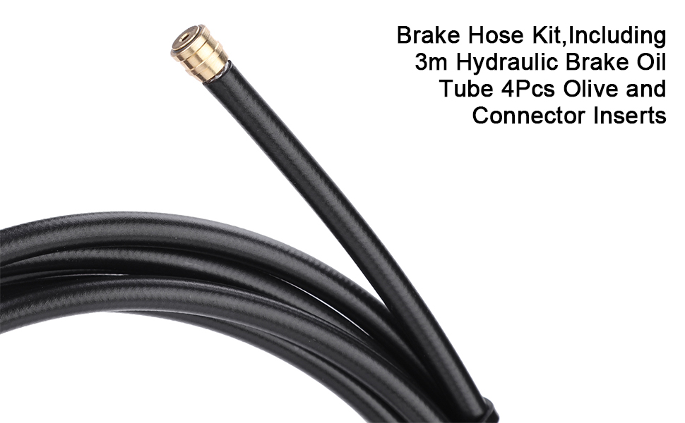 Brake Hose Kit,Including 3m Hydraulic Brake Oil Tube and