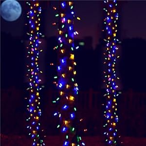 Twinkle Star Christmas Incandescent Mini Lights, Multicolor