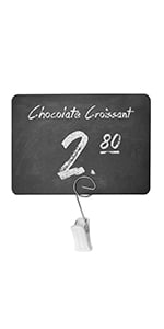 Mini Chalkboard Signs With Clip