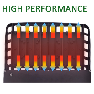LED Street Lights Shoebox Pole Lights Parking Lot Lighting pole dusk to dawn outdoor