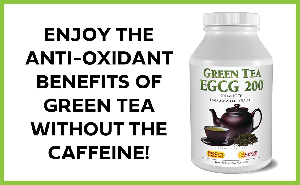 Andrew Lessman Green Tea EGCG 200 180 Capsules 200 mg