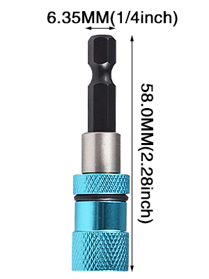 HOHXEN 1/4 Inch Hex Shank Magnetic Extension Chuck Adapter