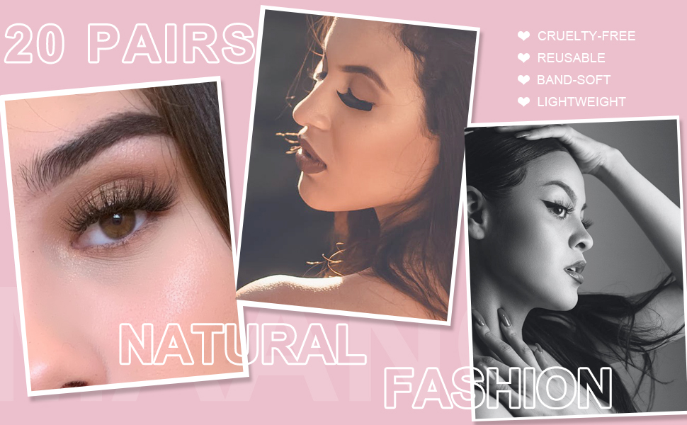 faux mink lashes wispy lashes fake eyelashes false lashes mink eyelashes 3d mink lashes lashes pack