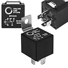 Amazon.com: ONLINE LED STORE 6 Pack Bosch Style 5-Pin 12V Relay Kit