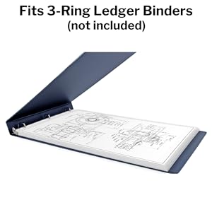 fits ledger binders